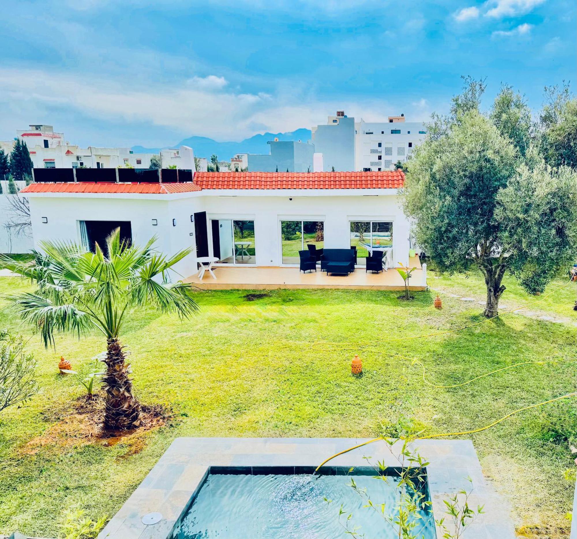 Central Villa With Pool Garden 5Km Sea Cabo Tétouan 外观 照片